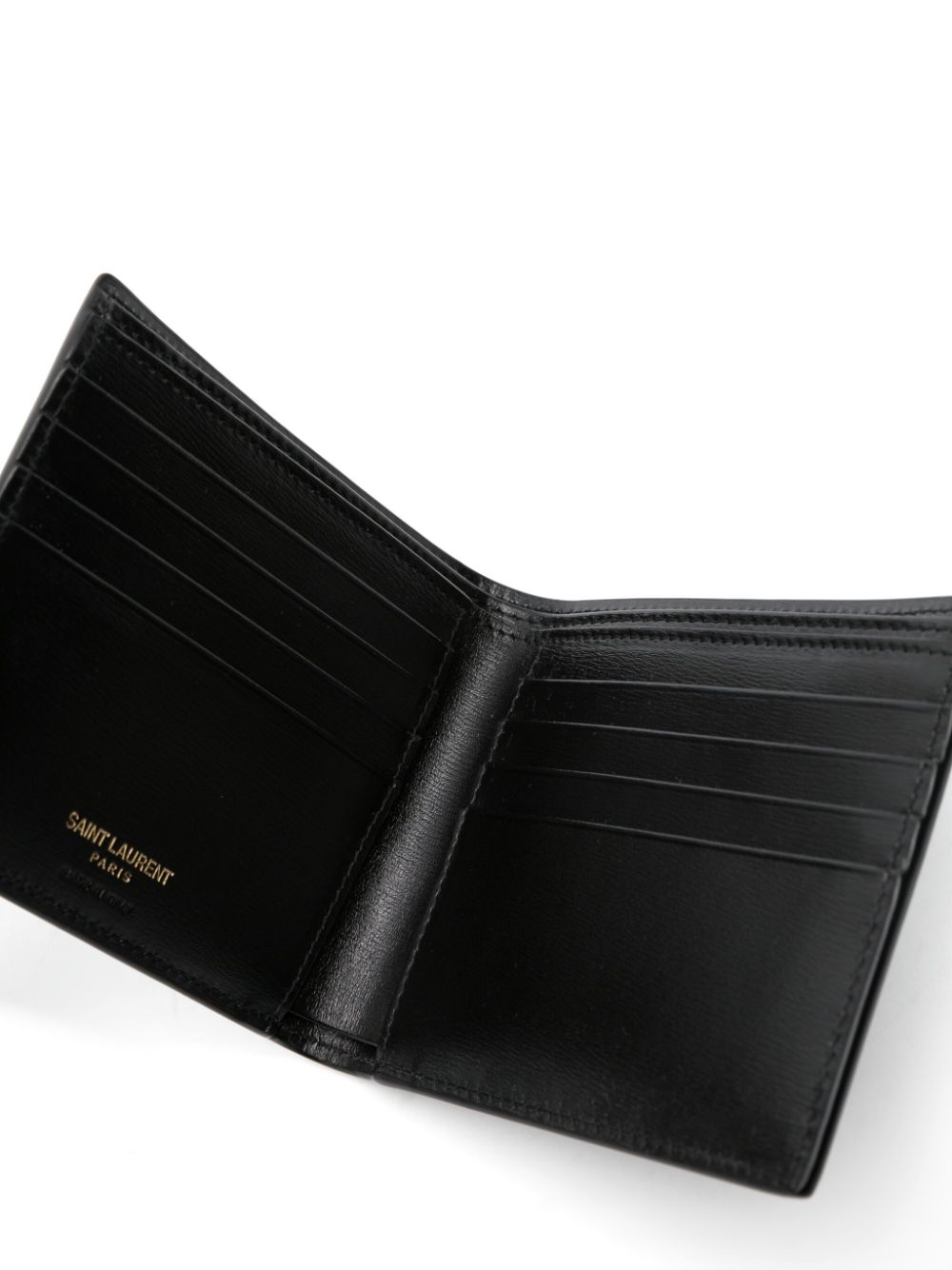 Saint Laurent Men Tiny Cassandre East/West Wallet