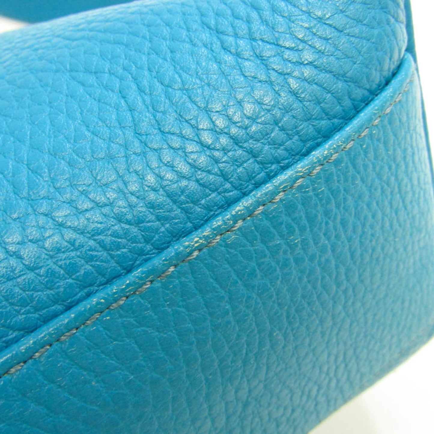 Burberry   blue  Leather Shoulder Bag ()