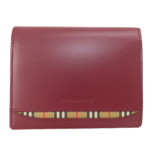 Burberry  Leather Wallet (Bi-Fold) ()