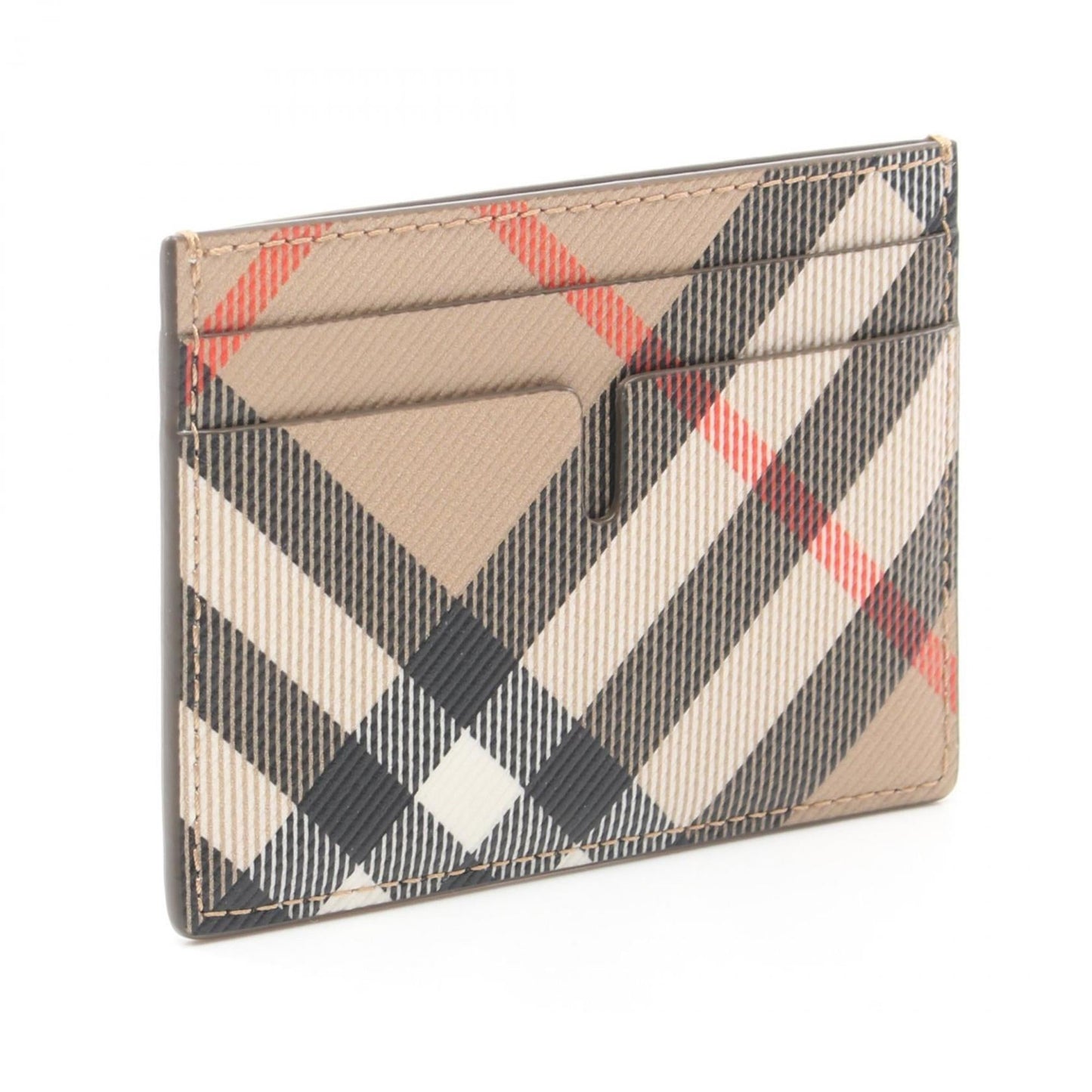 Burberry   Coated Canvas Card Case