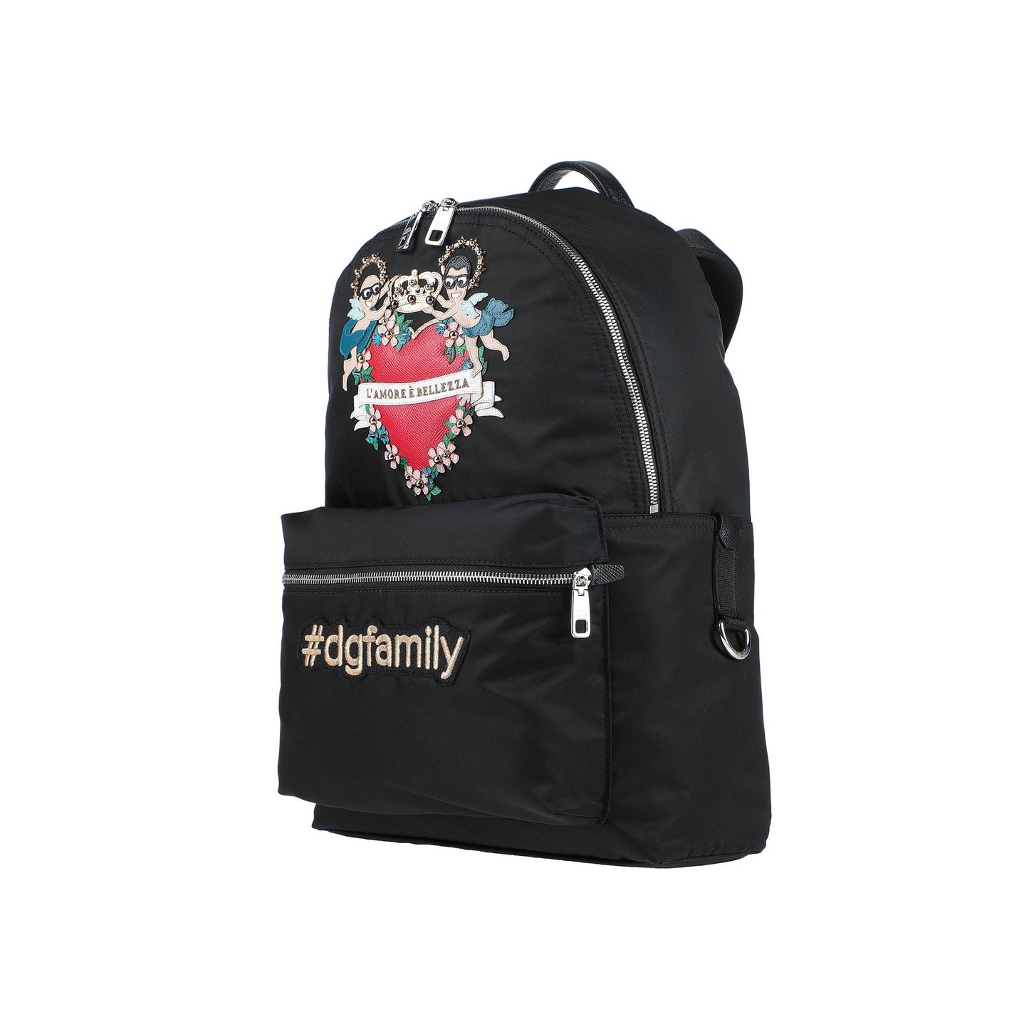 Dolce & Gabbana Family Patch Backpack Men