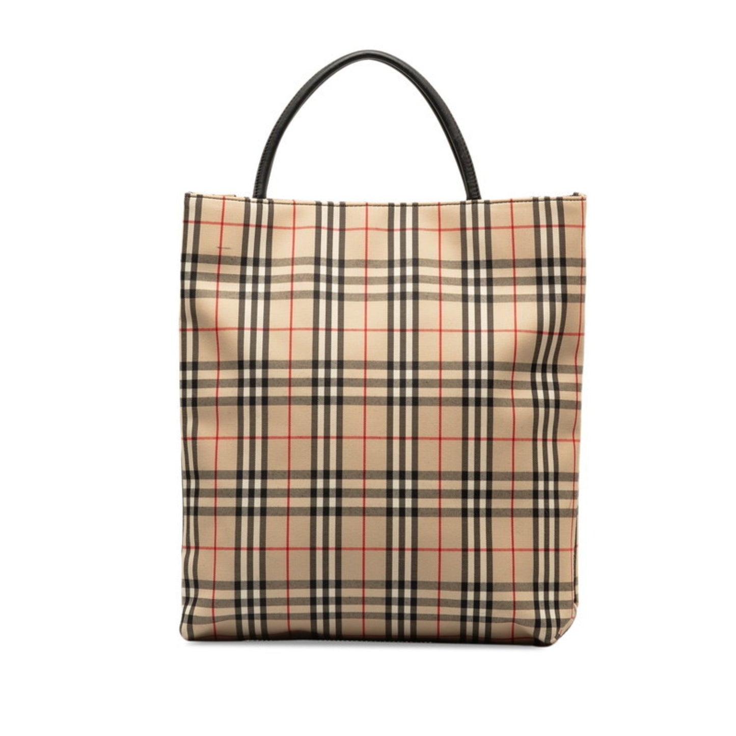Burberry  Canvas Leather Tote Bag ()