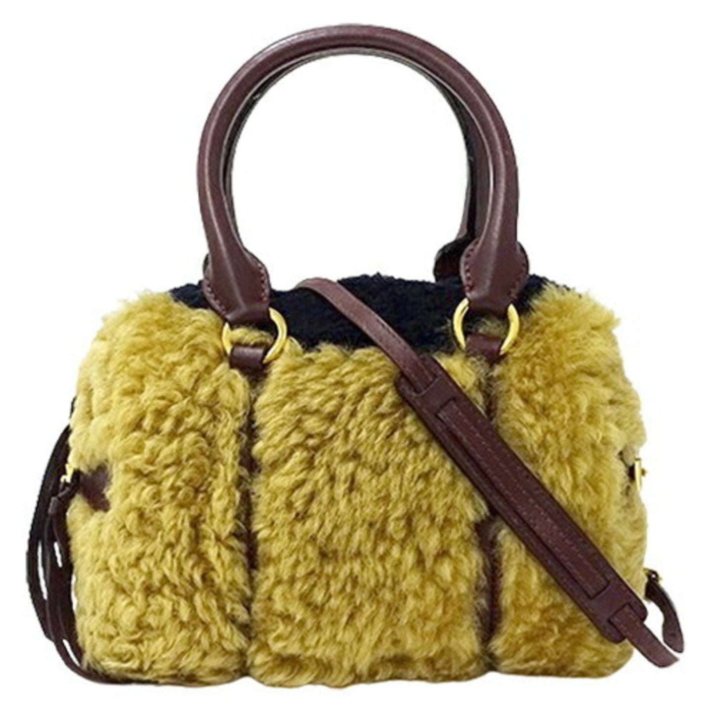 Burberry   Fur Handbag Shoulder Bag ()
