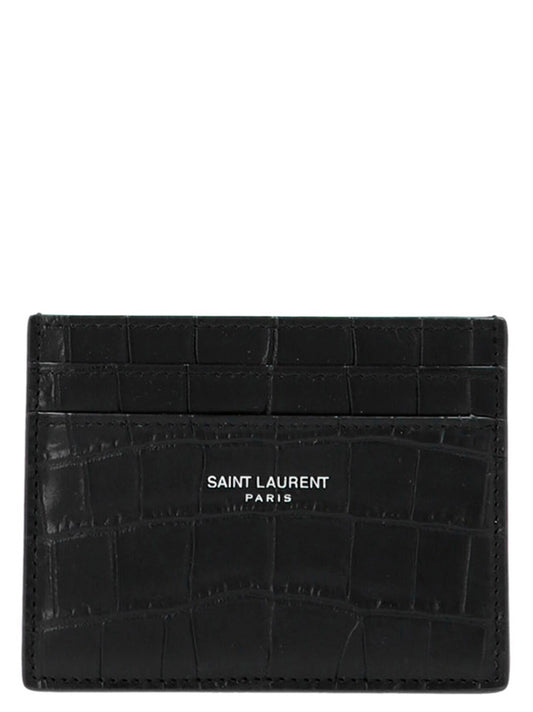 Saint Laurent Men Logo Card Holder