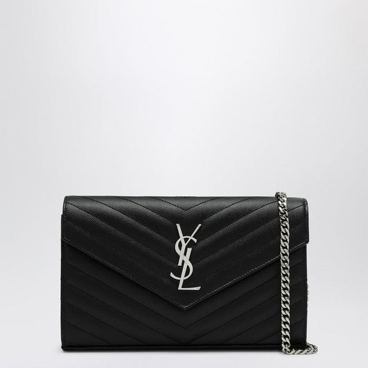 Saint Laurent Clutch With Chain Cassandre Black Women