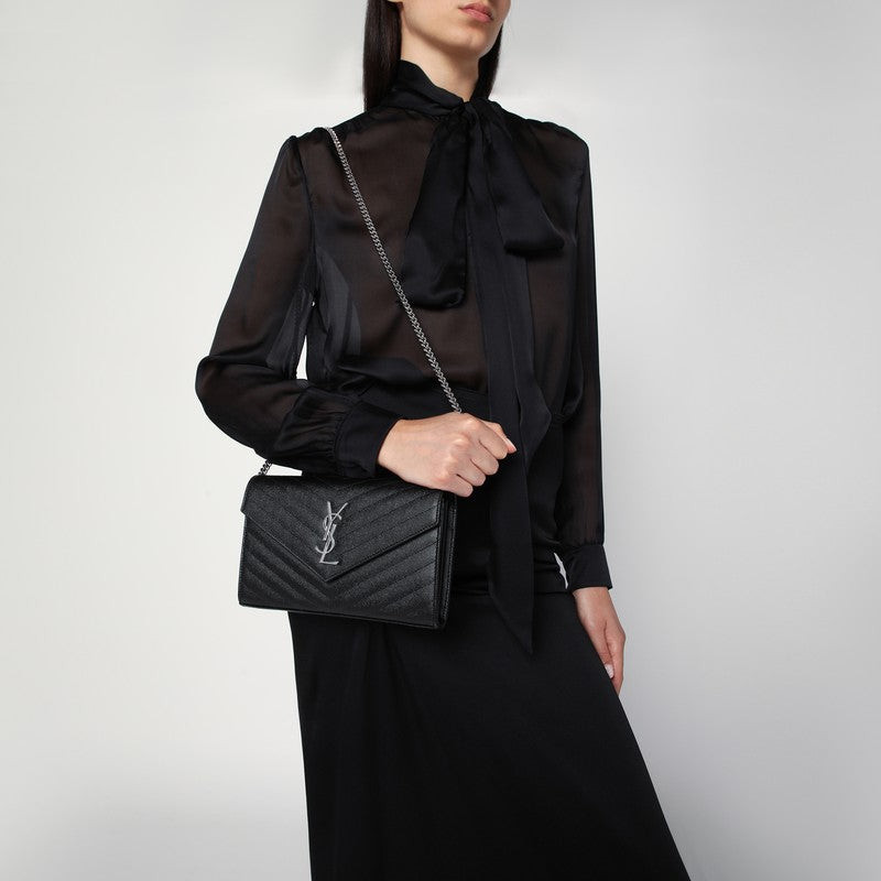 Saint Laurent Clutch With Chain Cassandre Black Women