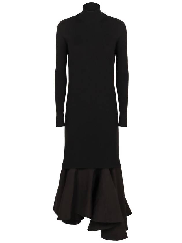 Bottega Veneta Bottega Veneta Knitted Turtleneck Dress