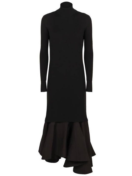Bottega Veneta Bottega Veneta Knitted Turtleneck Dress