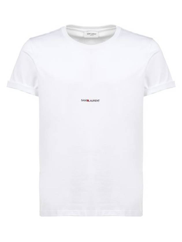 Saint Laurent SAINT LAURENT T-SHIRT COL ROND JERSEY IMPRIM