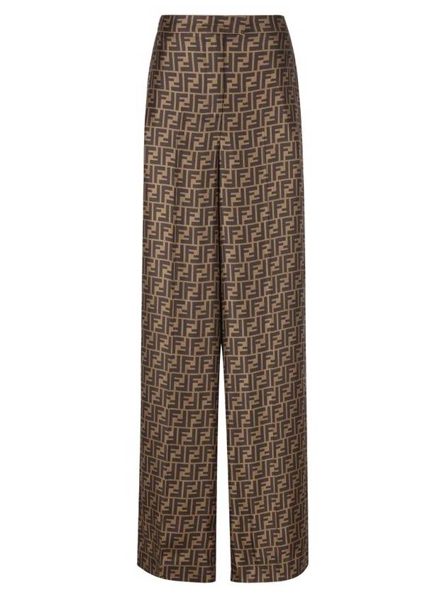 Fendi short pants FR6375A8G3F118W P24 TOBACCO