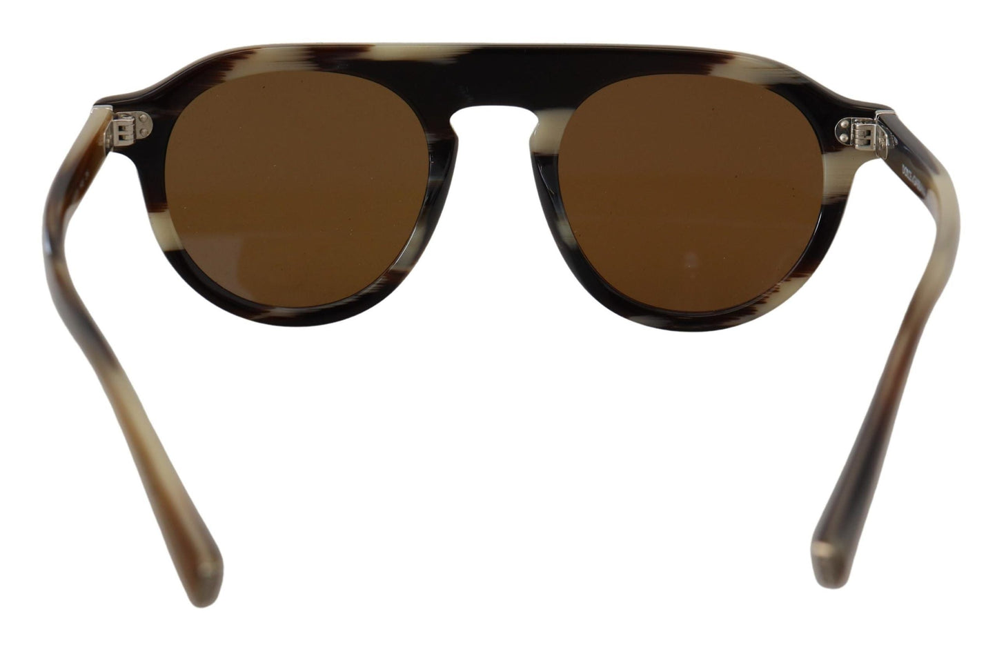 Dolce & Gabbana Brown Tortoise Oval Full Rim Eyewear DG4306 Women's Sunglasses