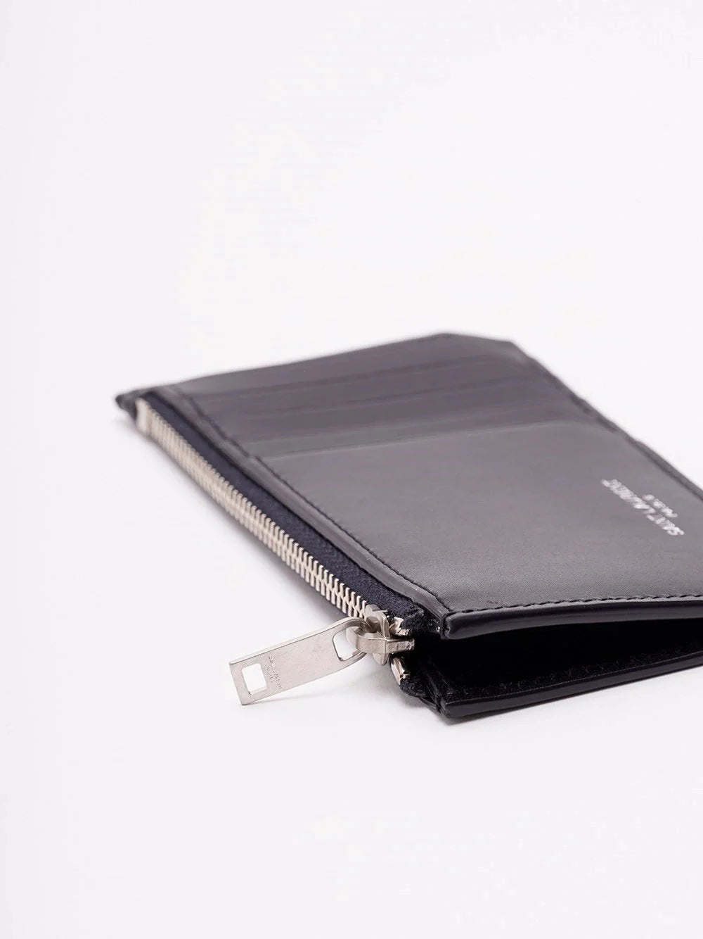 Saint Laurent Men `Saint Laurent Paris Fragments` Zip Card Case