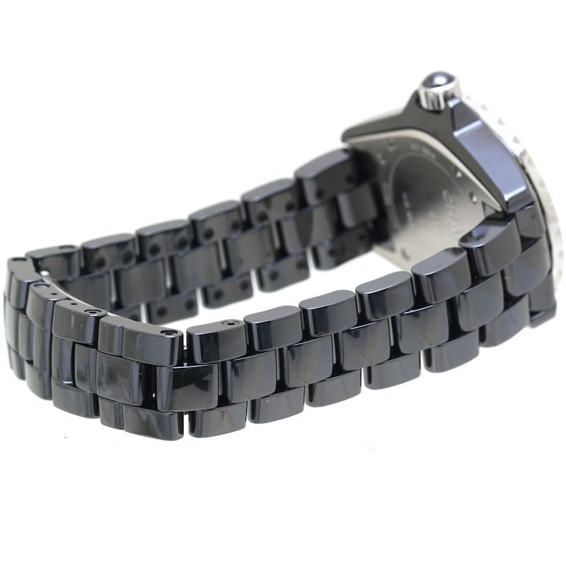 Chanel J12 Diamond Bezel Black Ceramic Watch