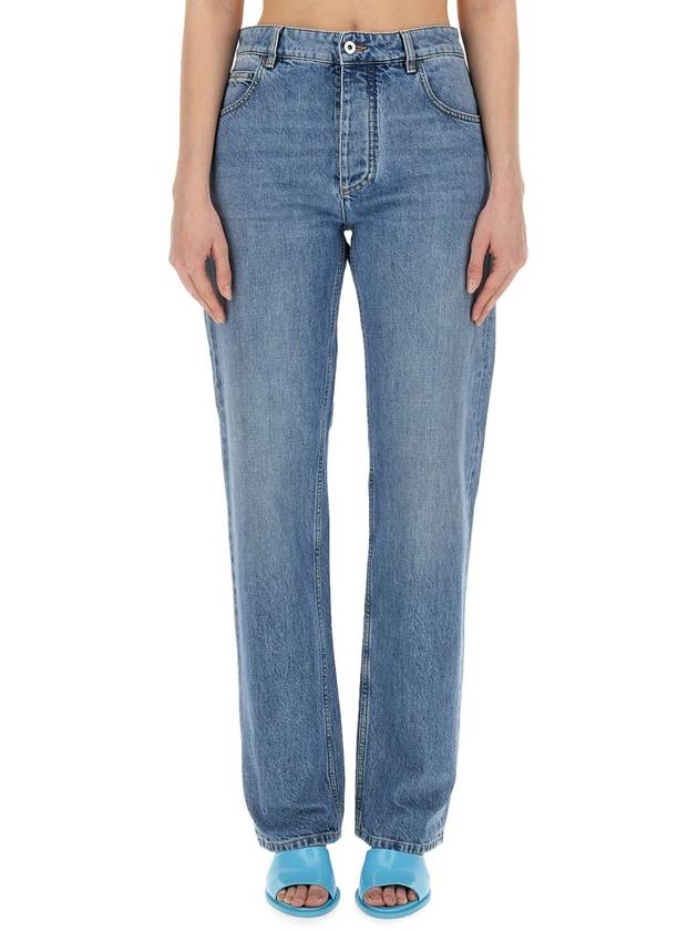 Bottega Veneta Boyfriend Denim Jeans Vintage Indigo Washed