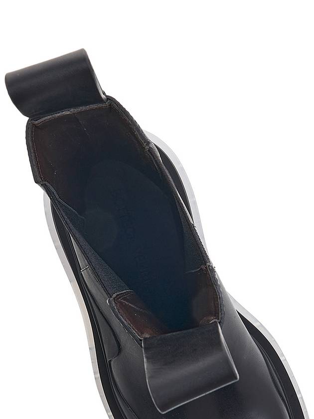 Bottega Veneta Tire Chelsea Boots Black