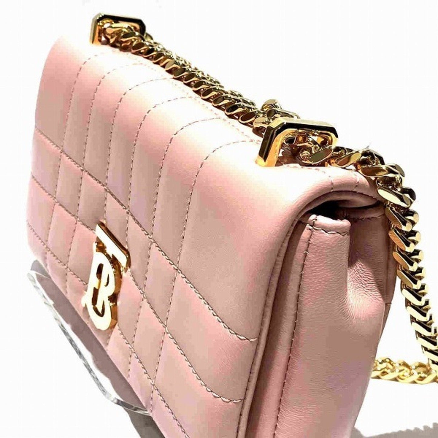 Burberry  Leather Handbag Shoulder Bag ()