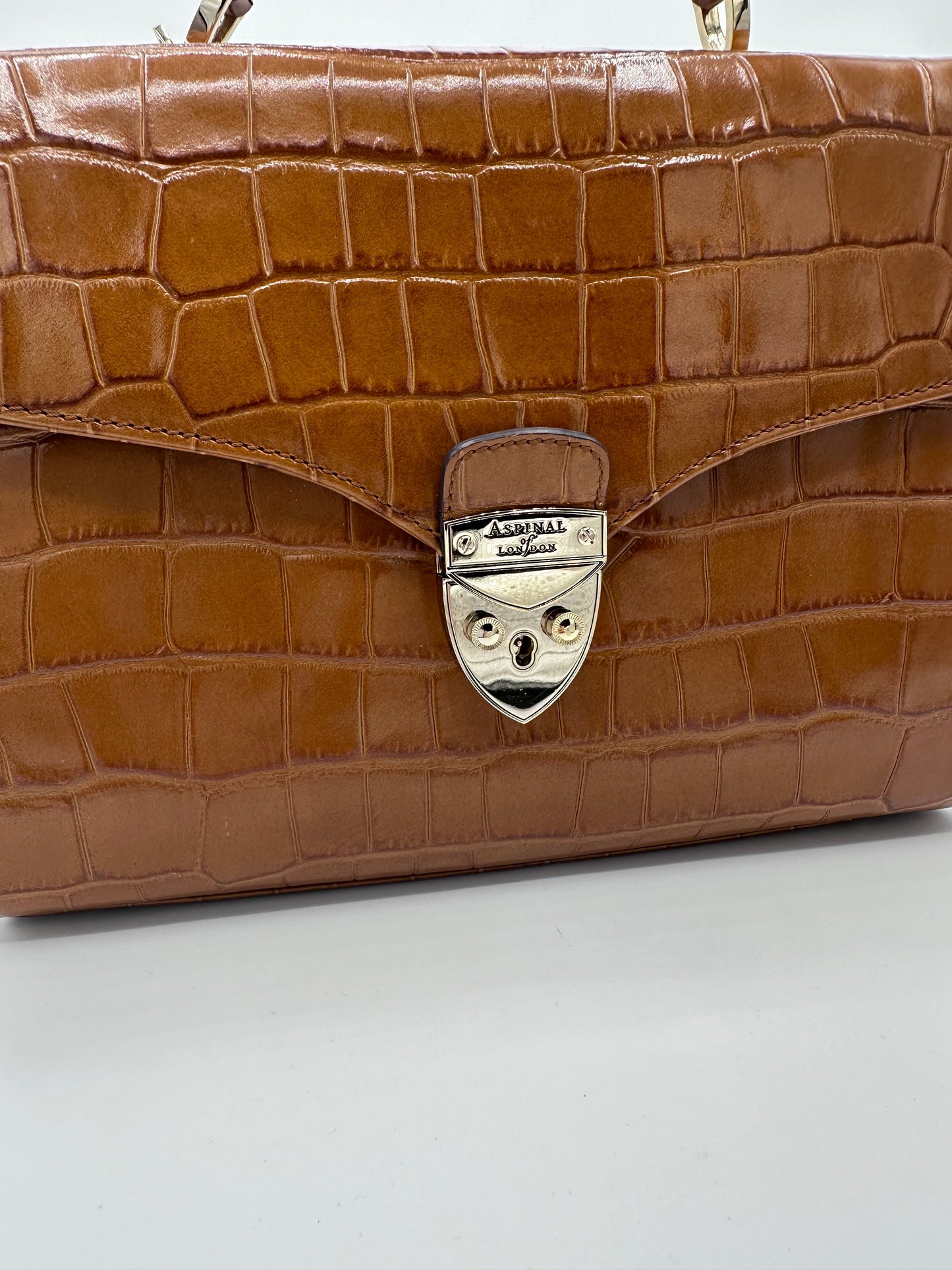 Aspinal Of London Brown Handbag
