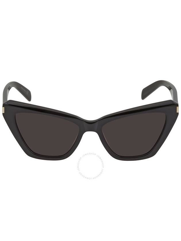 Saint Laurent Saint Laurent Black Cat Eye Ladies Sunglasses SL 466 001 54