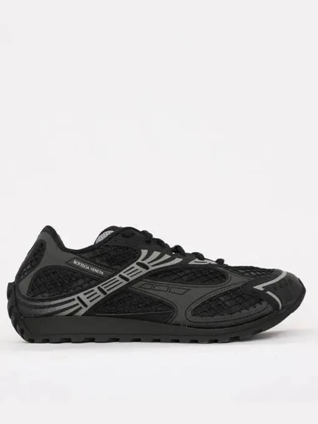 Bottega Veneta Orbit Mesh Low Top Sneakers Black
