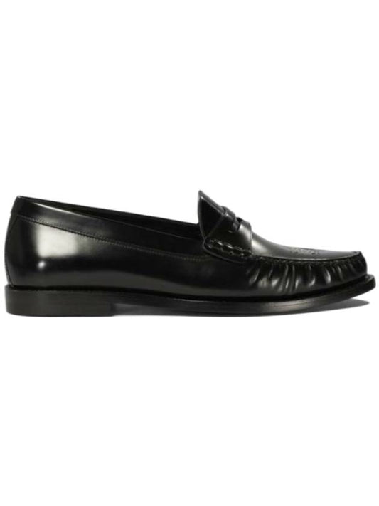 CELINE Vivienne Polished Bull Loafers Black