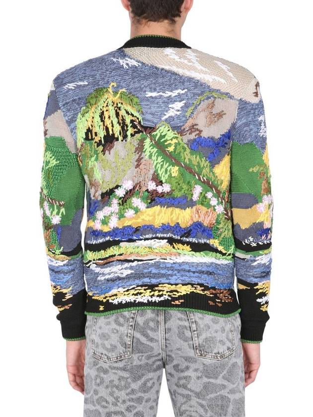 Saint Laurent Teddy Jacquard Jacket 648512YAYP21016 B0040170135