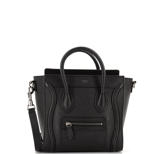 Celine Luggage Bag Smooth Leather Nano