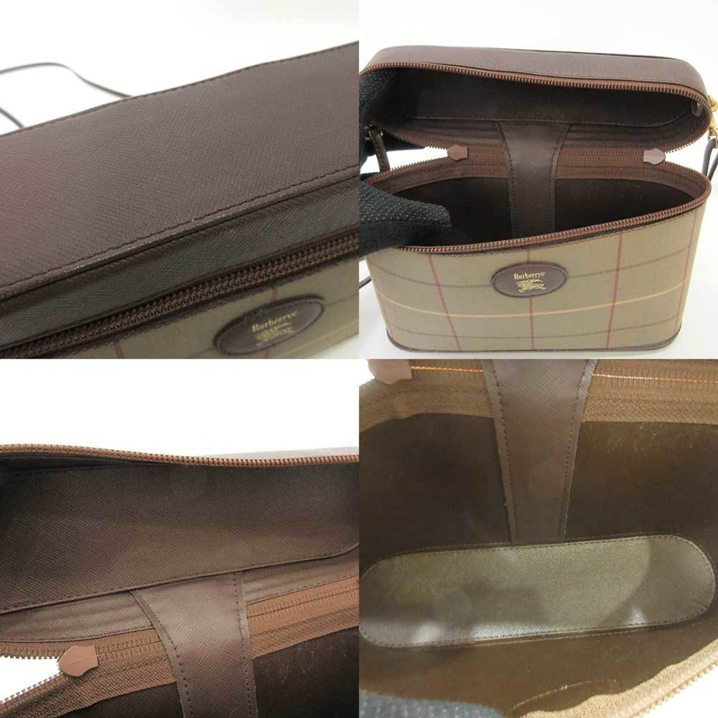 Burberry   Canvas Pochette Shoulder Bag Vanity Bag ()