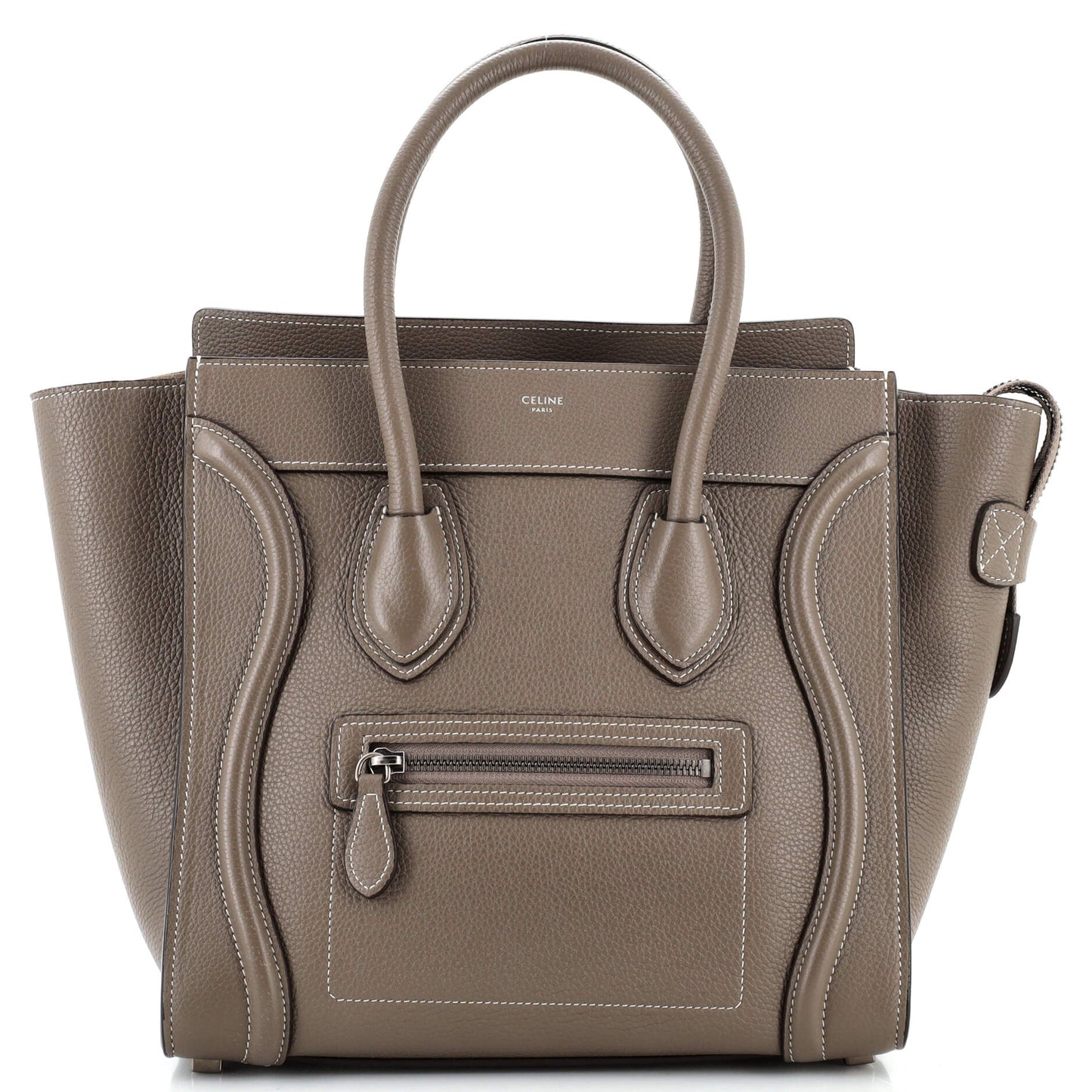 Celine Luggage Bag Grainy Leather Micro