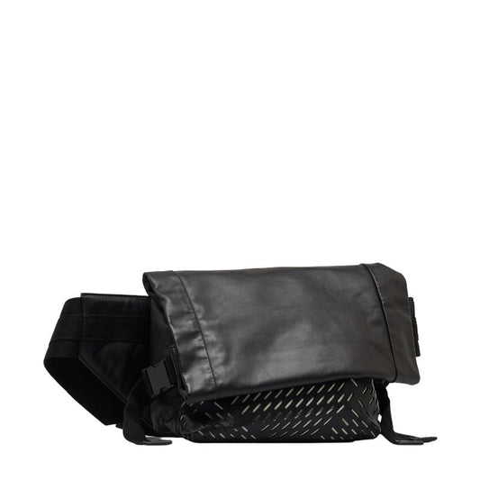 Bottega Veneta  Belt Bag Body Bag 578540 Black Leather Ladies