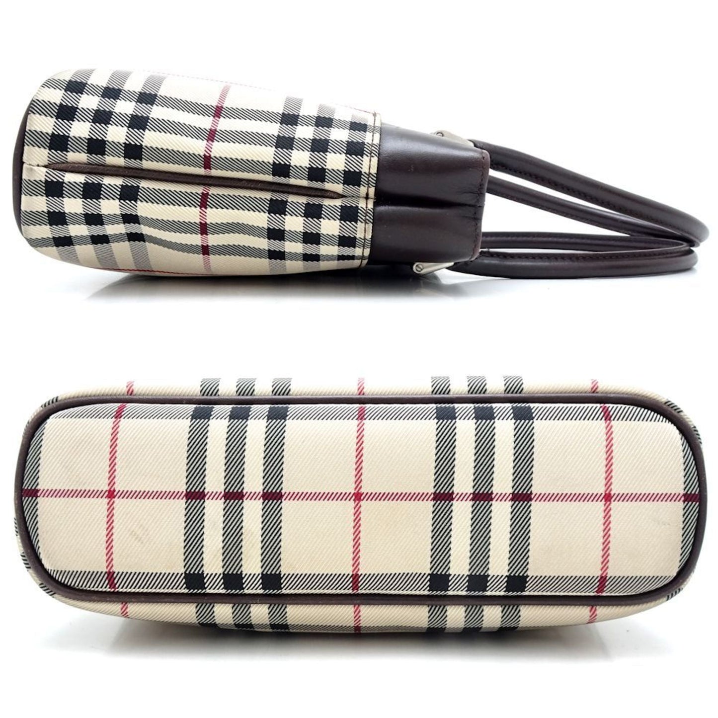 Burberry   Canvas Leather Handbag ()