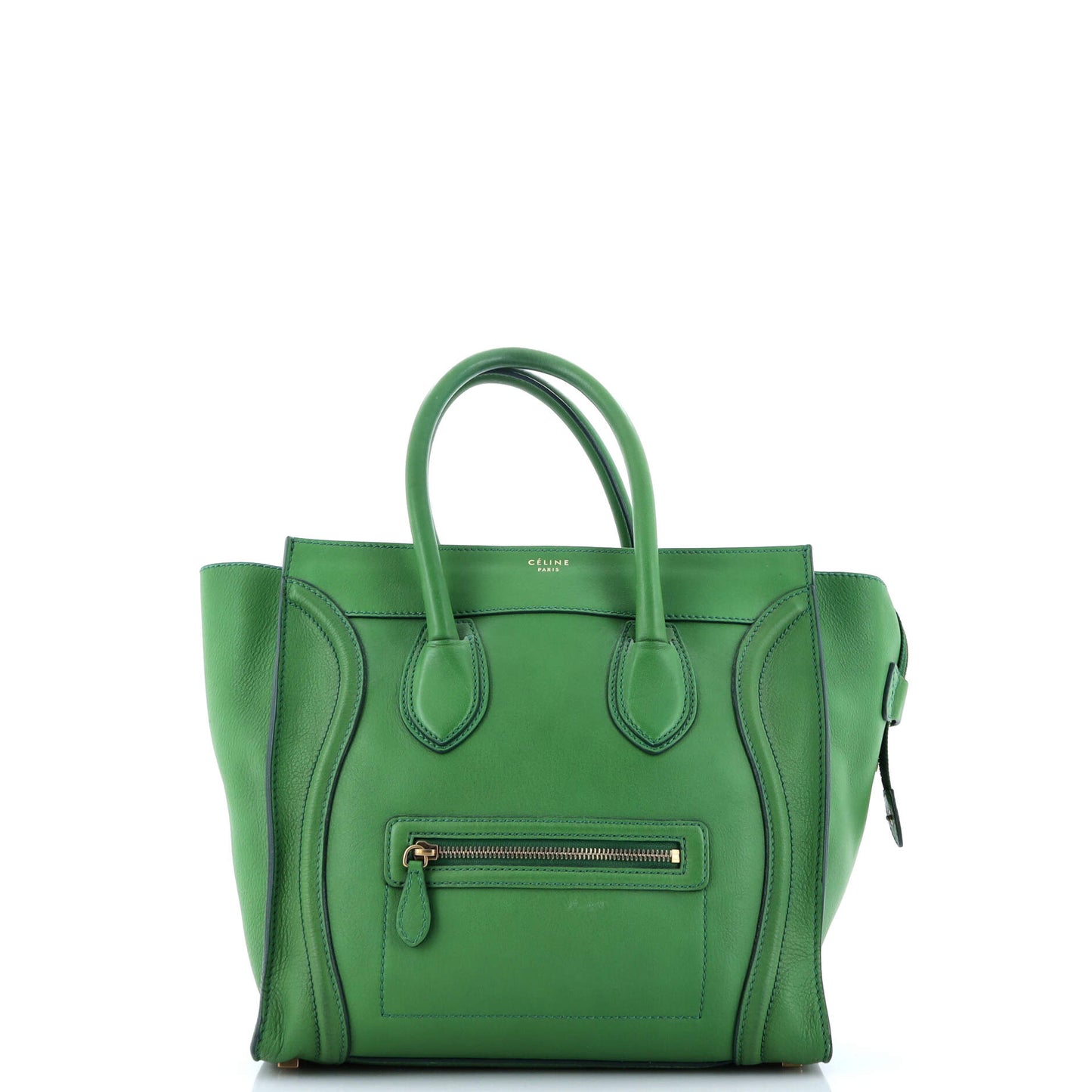 Celine Luggage Bag Grainy Leather Mini