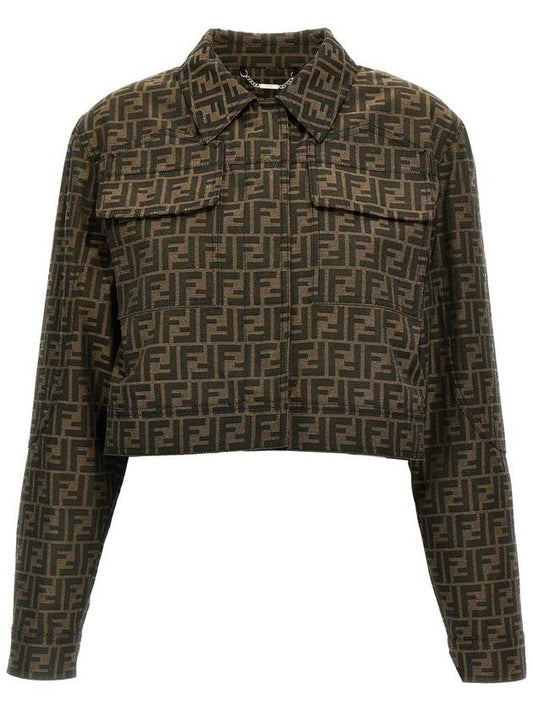 Fendi Fendi Ff Canvas Jacket
