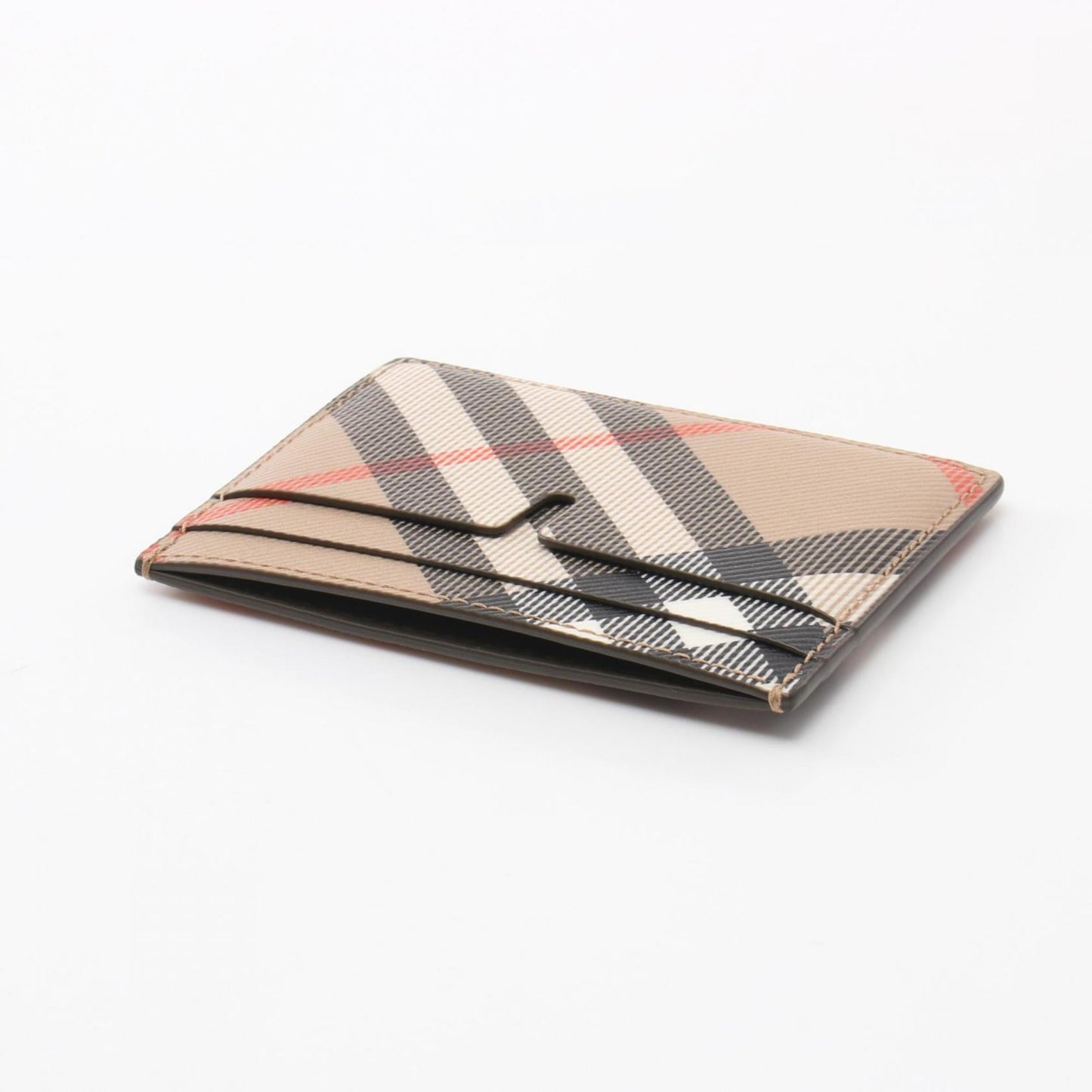 Burberry   Coated Canvas Card Case