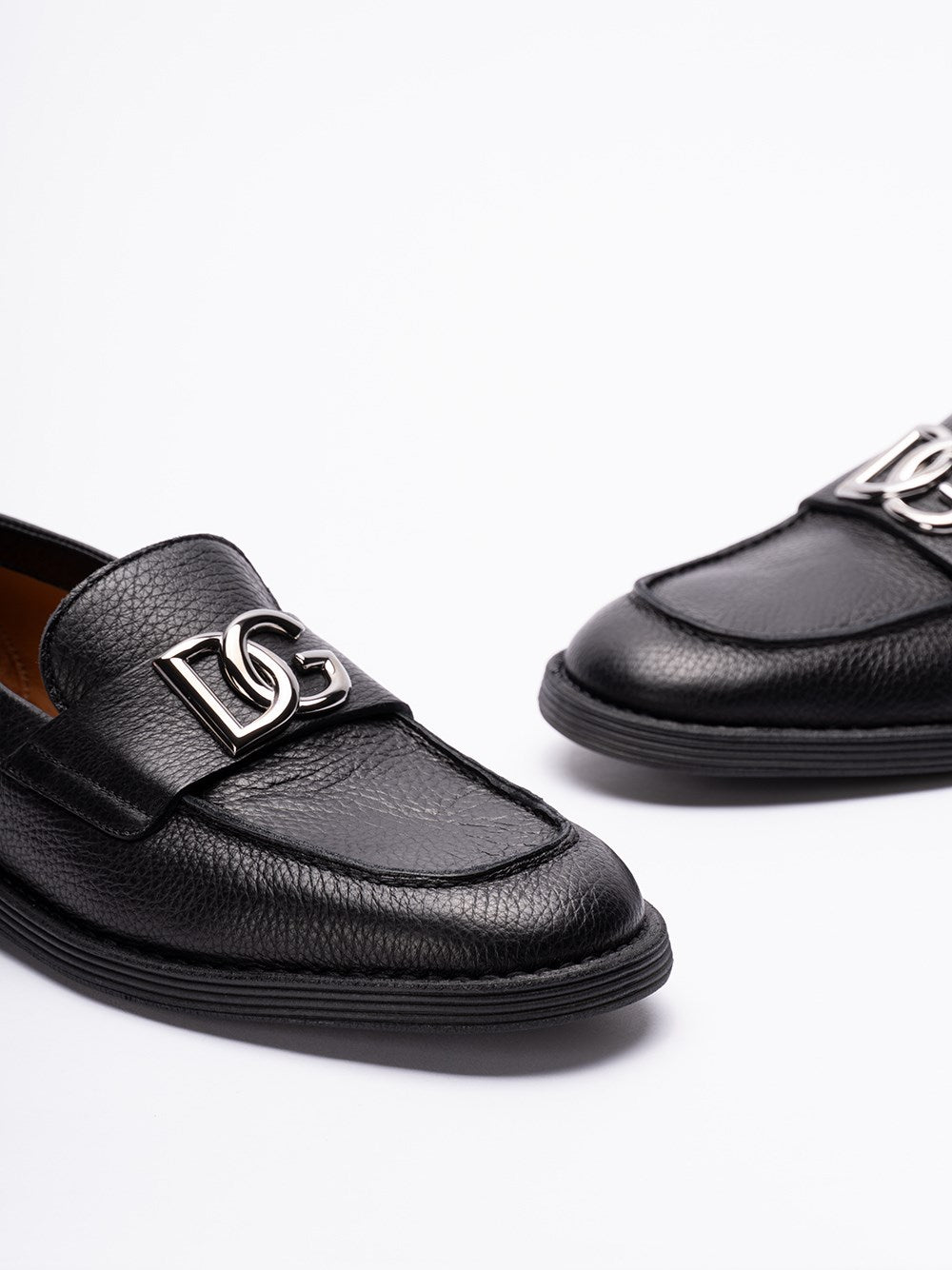 Dolce & Gabbana Men Leather Loafers