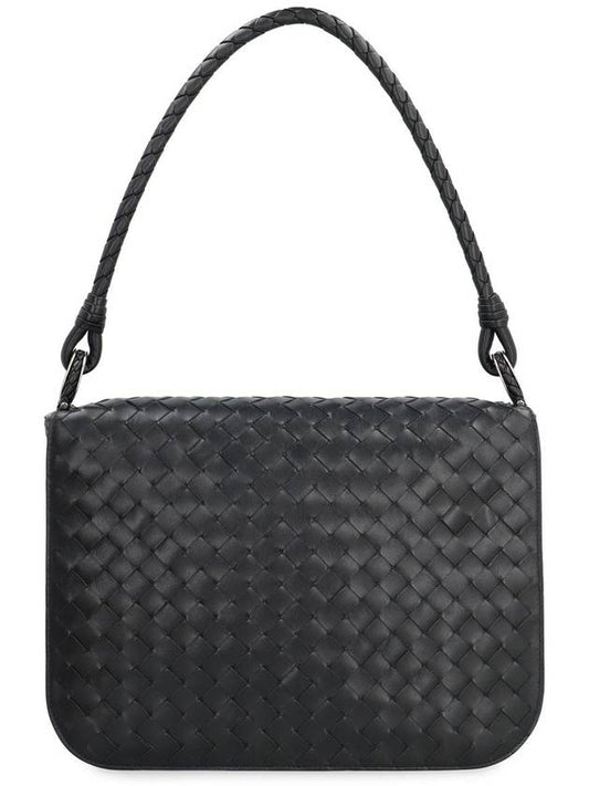 Bottega Veneta Bottega Veneta Swing Leather Messenger Bag
