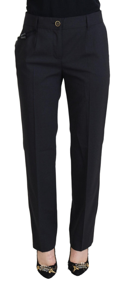 Dolce & Gabbana Grey Women Formal Tapered Women's Pants
