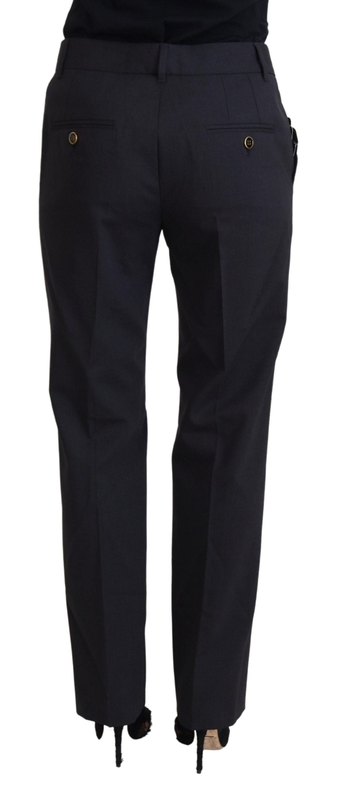 Dolce & Gabbana Grey Women Formal Tapered Women's Pants