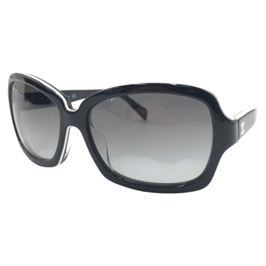 Chanel Black Plastic Sunglasses 5143-A