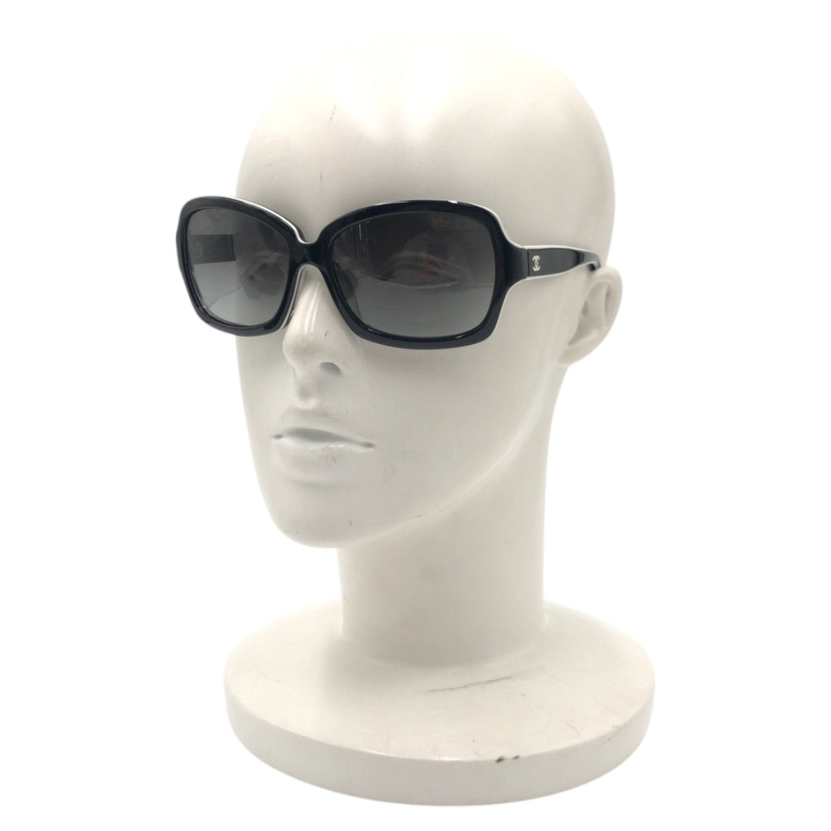 Chanel Black Plastic Sunglasses 5143-A