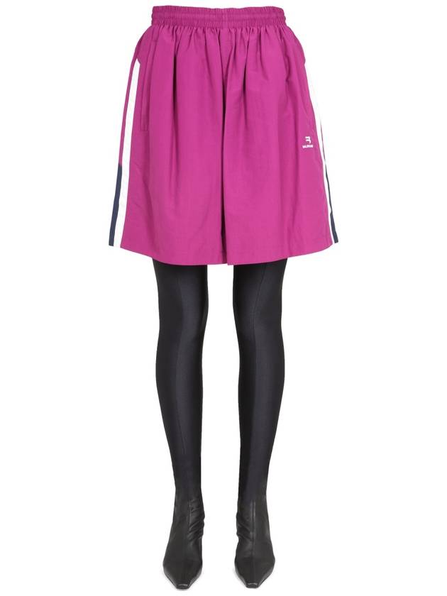 Balenciaga Women's Tracksuit A-Line Skirt Purple