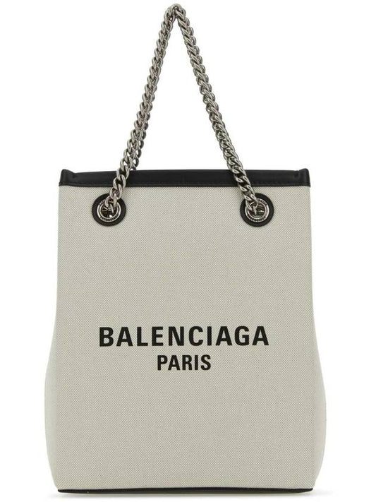 Balenciaga Duty Free Phone Tote Bag White