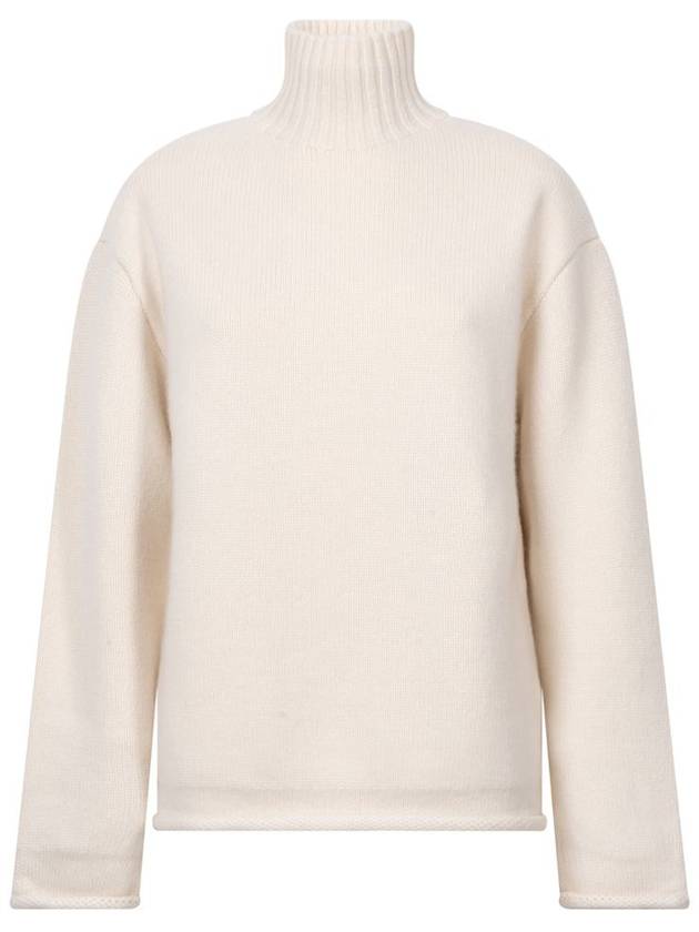 Bottega Veneta Bottega Veneta Textured Cashmere Hign Neck Jumper Clothing