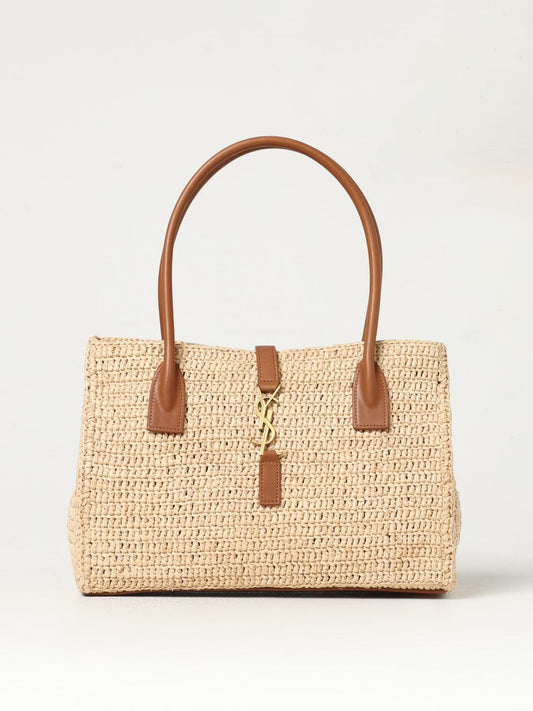 Saint Laurent Shoulder Bag Woman Natural