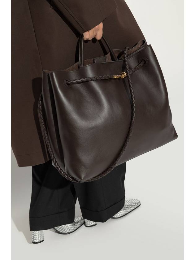 Bottega Veneta Bottega Veneta Andiamo Large Shopper Bag, Women's, Brown