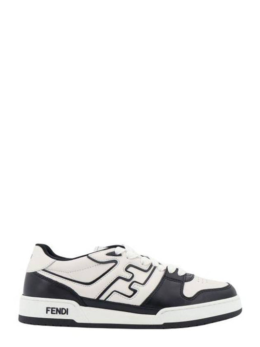 Fendi Match Low Top Sneakers Black