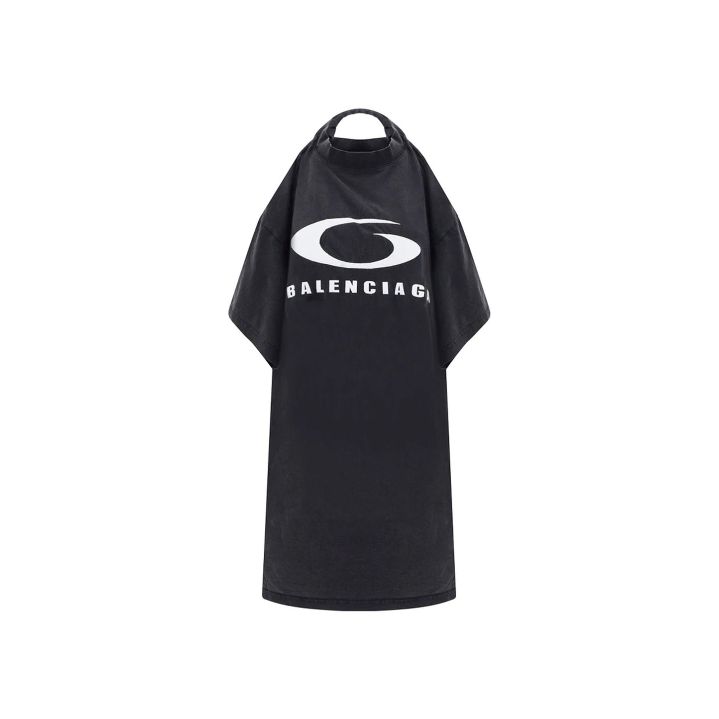 Balenciaga Icon Print T-Shirt Dress Women