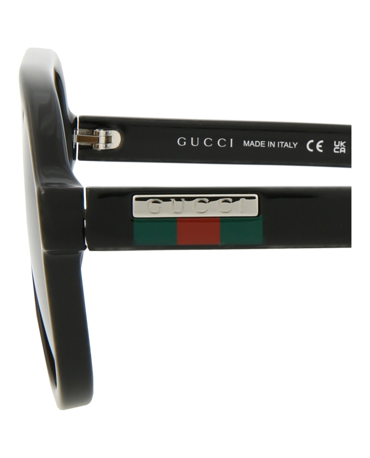 Aviator-Frame Injection Sunglasses