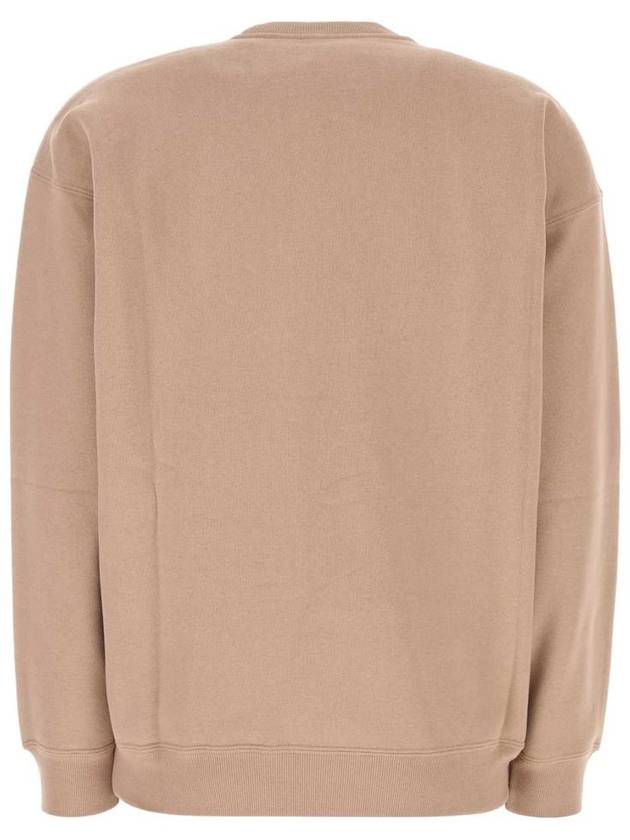 Saint Laurent hooded sweatshirt 802001 Y36SW 9950 NUDE ROSE