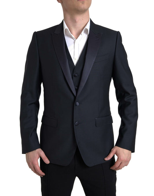 Dolce & Gabbana Blue 2 Piece Single Breasted MARTINI Men's Suit