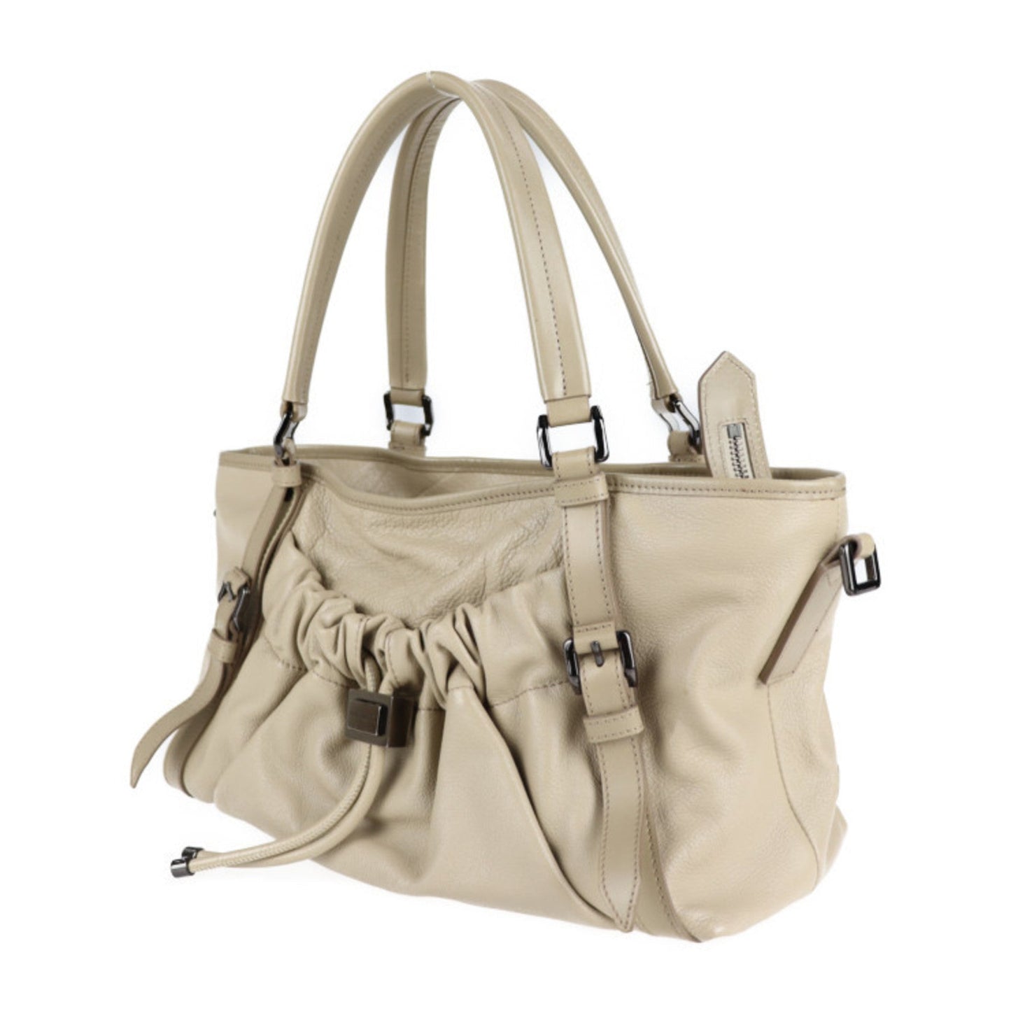 Burberry  Leather Handbag Shopping Bag Shoulder Bag Tote Bag ()